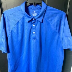 Lands End Men’s Blue Golf Polo XXL